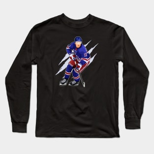 Alexis Lafreniere Skates #10 Claw Long Sleeve T-Shirt